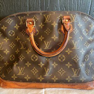 Authentic Louis Vuitton Alma MM Monogram